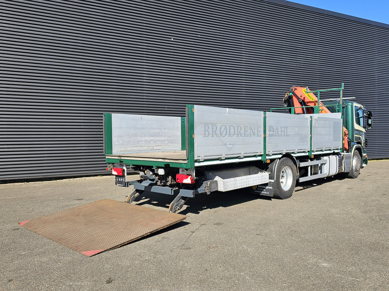 Dropside/ Flatbed truck, Crane truck Scania P320 4x2 / PALFINGER 14TM / CRANE/KRAN/GRUE: picture 10