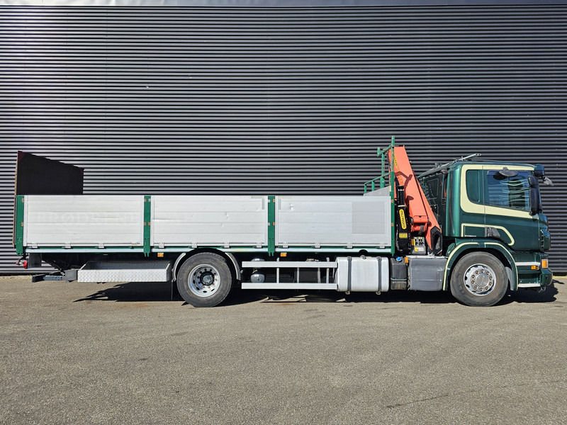 Dropside/ Flatbed truck, Crane truck Scania P320 4x2 / PALFINGER 14TM / CRANE/KRAN/GRUE: picture 8