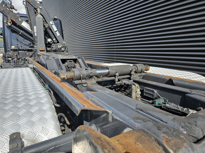 Hook lift truck, Crane truck Scania R114.340 6x2 / HIAB CRANE + 25T HOOKLIFT: picture 19