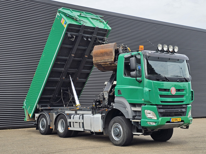 Tatra 6X6 / T158/II / 2 SIDE TIPPER - HMF Z CRANE on lease Tatra 6X6 / T158/II / 2 SIDE TIPPER - HMF Z CRANE: picture 7
