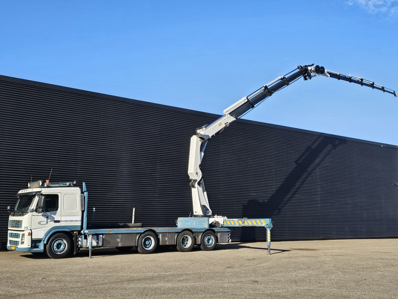 Volvo FM 420 8x2 / HMF 55 t/m CRANE + JIB - Dropside/ Flatbed truck, Crane truck: picture 1 Volvo FM 420 8x2 / HMF 55 t/m CRANE + JIB - Dropside/ Flatbed truck, Crane truck: picture 1