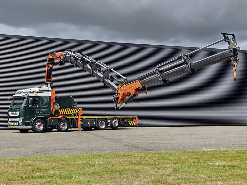 Volvo FM 460 8X2 / PALFINGER PK60002 /JIB / WINCH - Dropside/ Flatbed truck, Crane truck: picture 3 Volvo FM 460 8X2 / PALFINGER PK60002 /JIB / WINCH - Dropside/ Flatbed truck, Crane truck: picture 3
