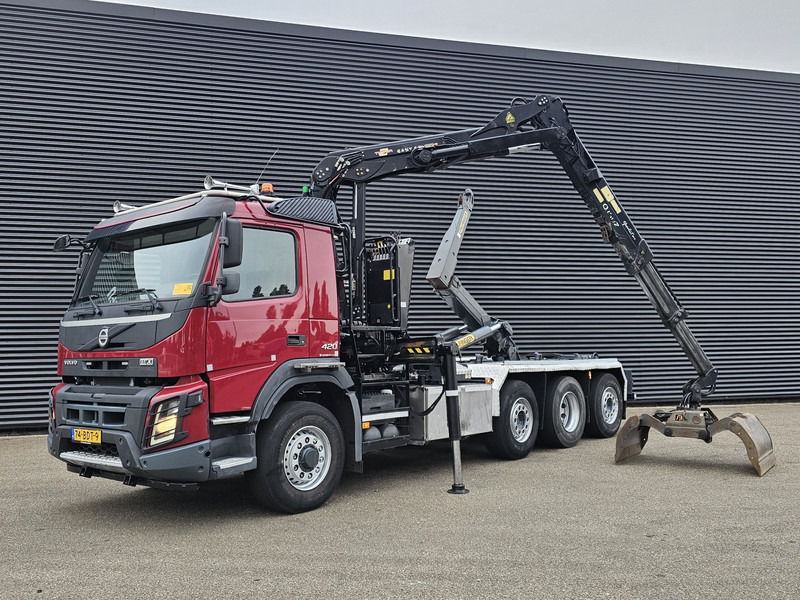 Volvo FMX 420 / 8x2 / PALFINGER EPSILON + HOOKLIFT - Hook lift truck, Crane truck: picture 3 Volvo FMX 420 / 8x2 / PALFINGER EPSILON + HOOKLIFT - Hook lift truck, Crane truck: picture 3