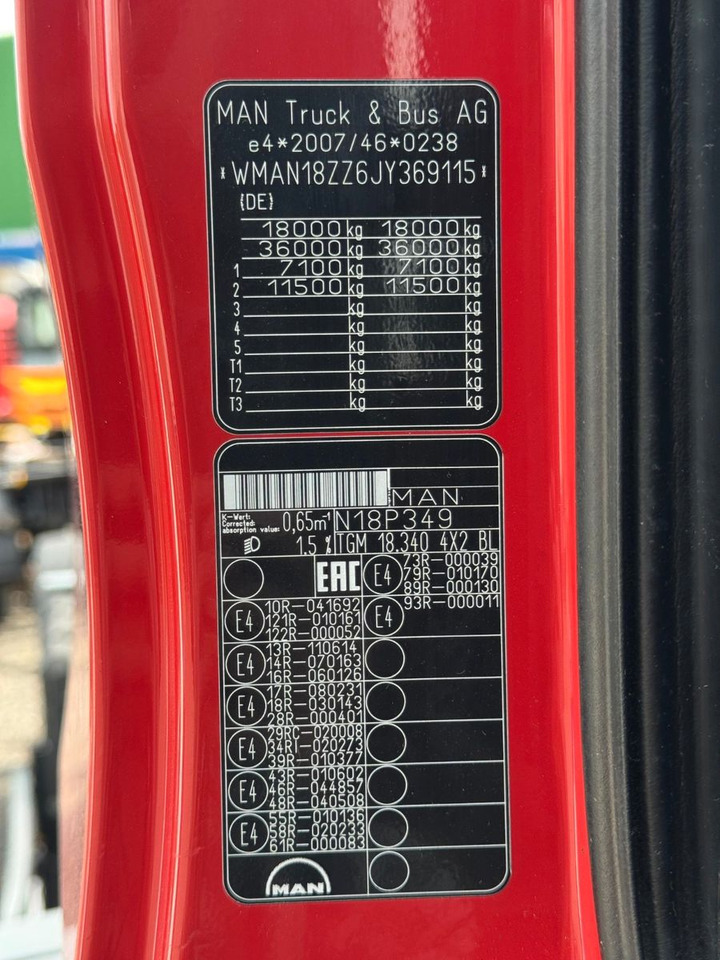 MAN 18.340 HIAB mit hydr. C-Verr. | Klima | Sperrdif - Hook lift truck: picture 5 MAN 18.340 HIAB mit hydr. C-Verr. | Klima | Sperrdif - Hook lift truck: picture 5