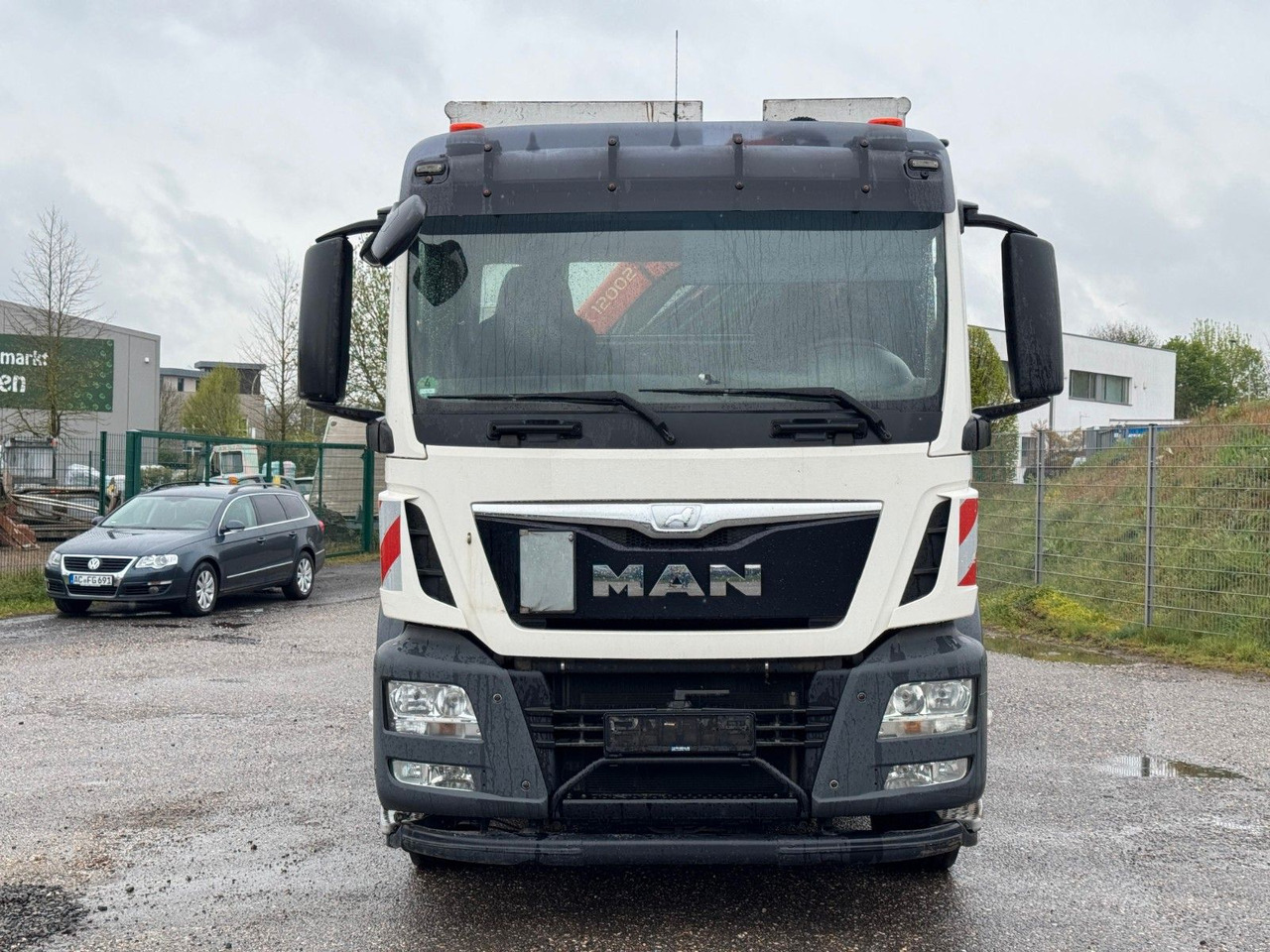 Tipper MAN 26.360 TGS Pafinger PK12002 Glaskipper 2 Trennw.: picture 8