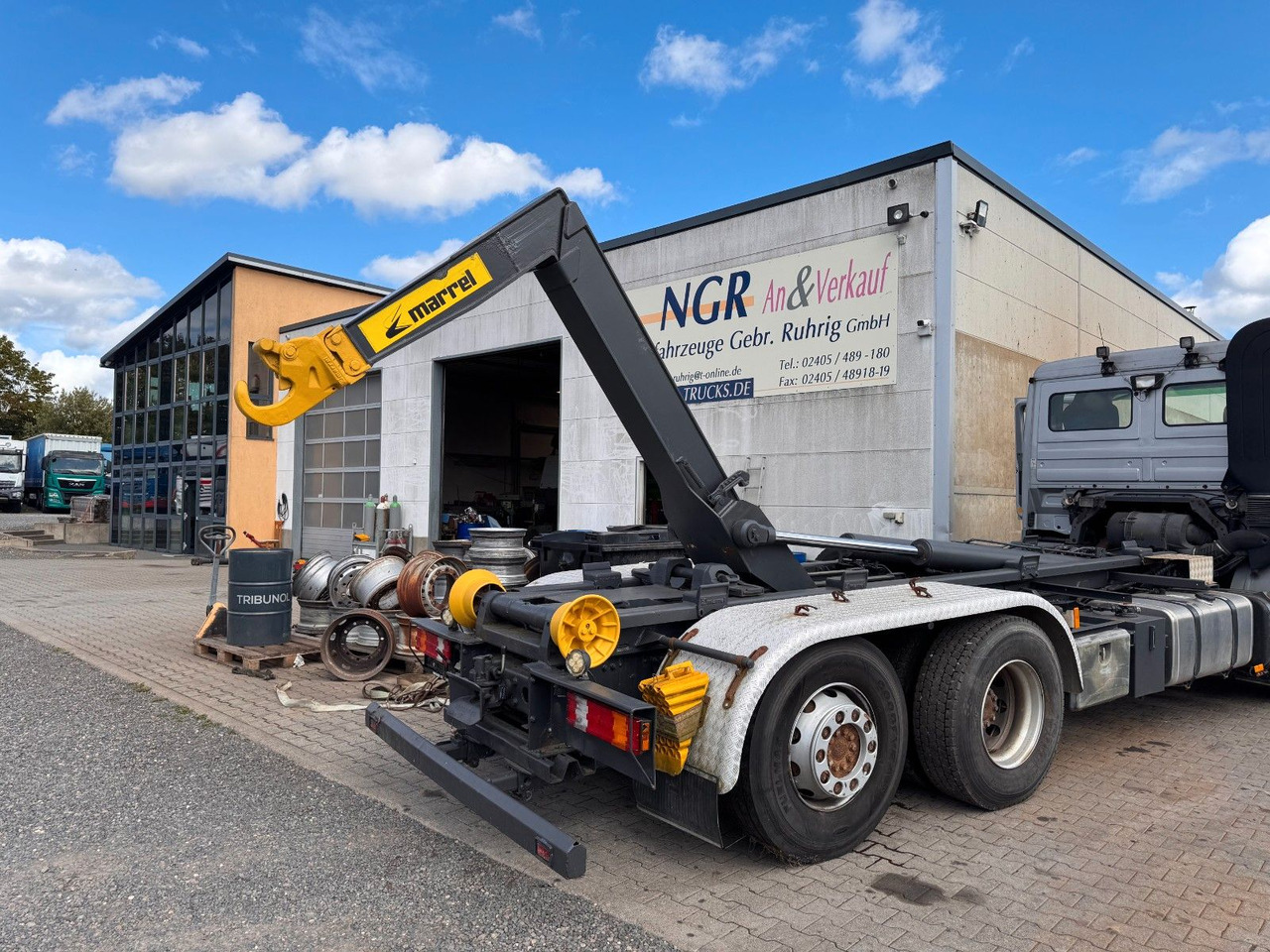 Marell Abrollkipperaufbau 3 Achser - Hook lift truck: picture 5 Marell Abrollkipperaufbau 3 Achser - Hook lift truck: picture 5