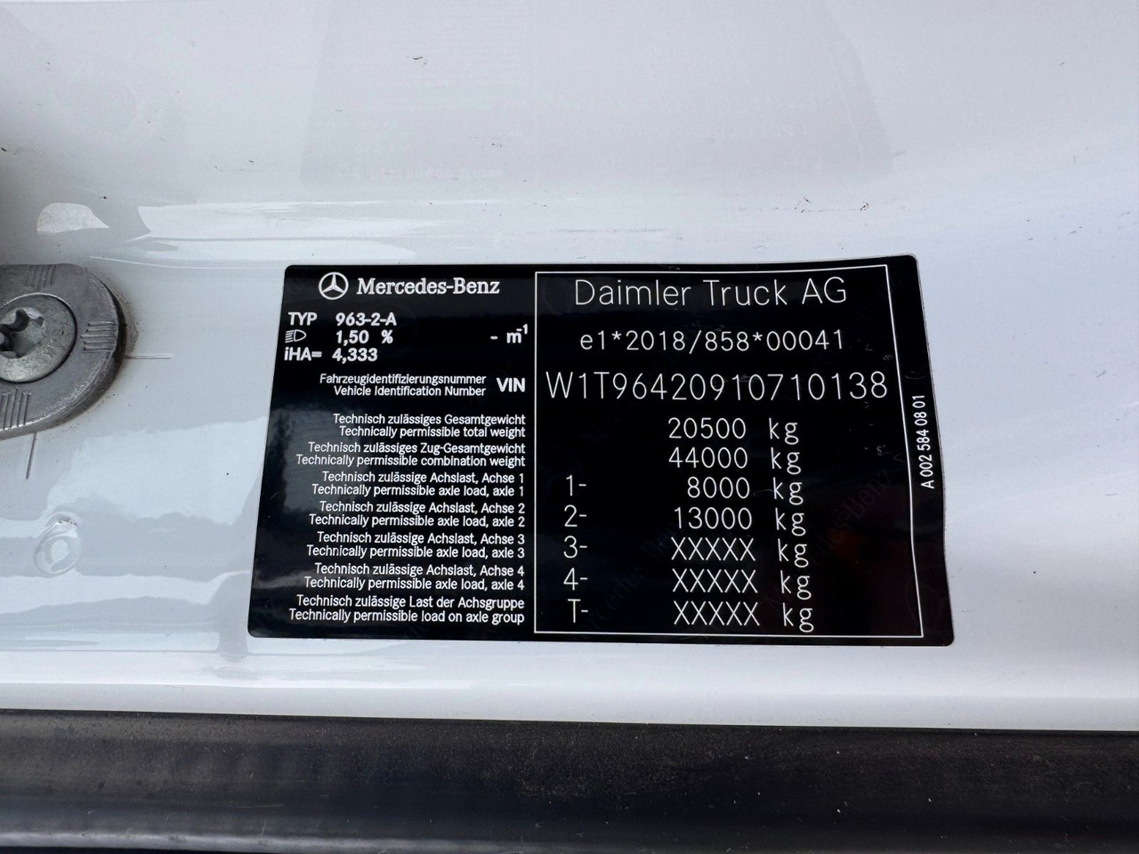 Mercedes-Benz 1840  2140 4X2 Kipper % Kran mit Funk Top Zust. - Tipper: picture 3 Mercedes-Benz 1840  2140 4X2 Kipper % Kran mit Funk Top Zust. - Tipper: picture 3