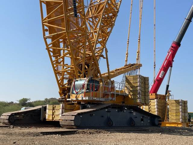 Liebherr LR1600/2 - Crawler crane: picture 1 Liebherr LR1600/2 - Crawler crane: picture 1