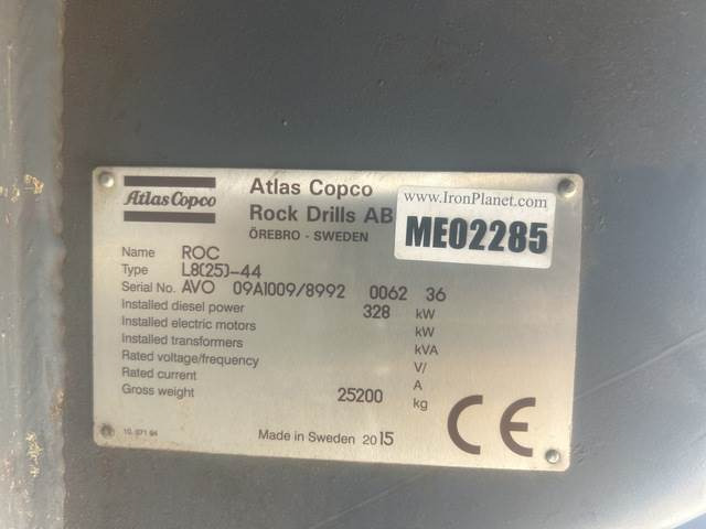 Atlas Copco ROCL8 - Drilling rig: picture 5 Atlas Copco ROCL8 - Drilling rig: picture 5