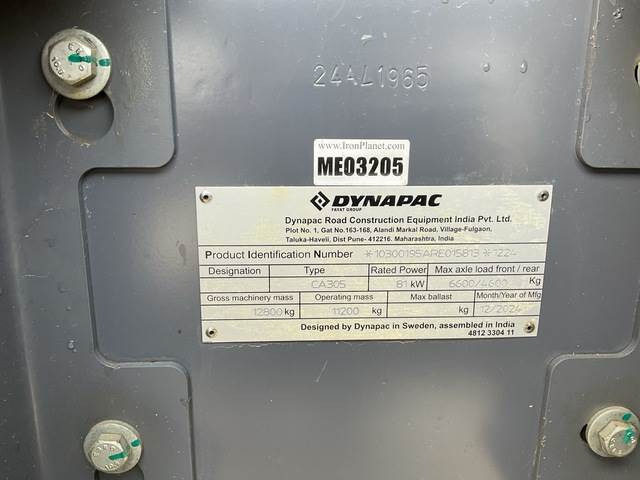 Dynapac CA305 - Compactor: picture 5 Dynapac CA305 - Compactor: picture 5