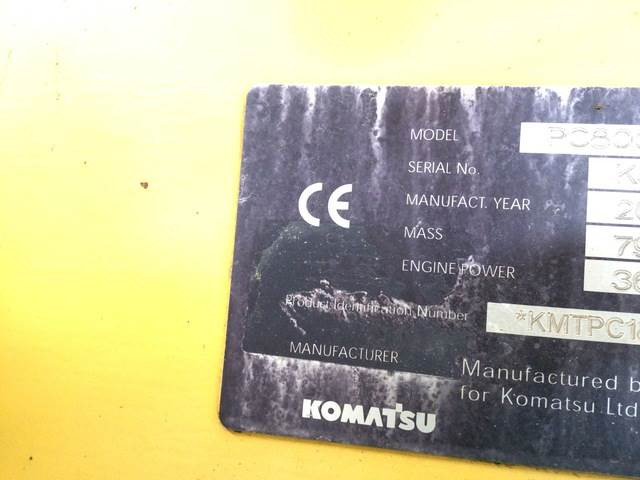 Crawler excavator Komatsu PC800LC-8: picture 6