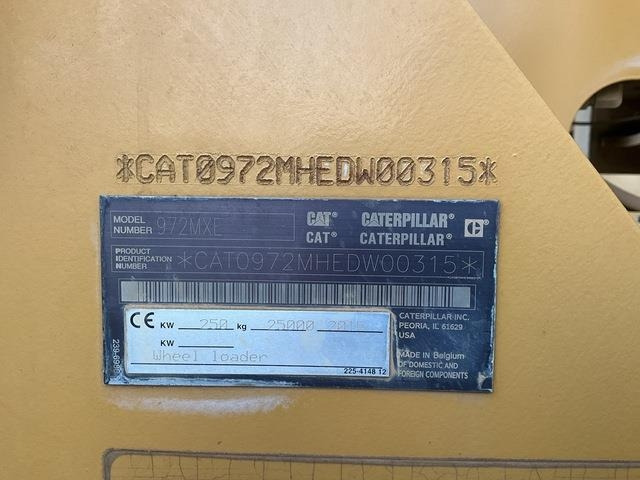 CAT 972M XE - Wheel loader: picture 5 CAT 972M XE - Wheel loader: picture 5