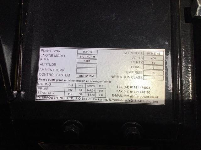 Interpower Atex - Generator set: picture 5 Interpower Atex - Generator set: picture 5