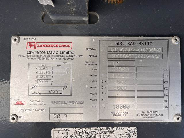 Lawrence David GRP Double Deck - Closed box trailer: picture 5 Lawrence David GRP Double Deck - Closed box trailer: picture 5