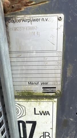 Atlas Copco Y35 - Air compressor: picture 5 Atlas Copco Y35 - Air compressor: picture 5
