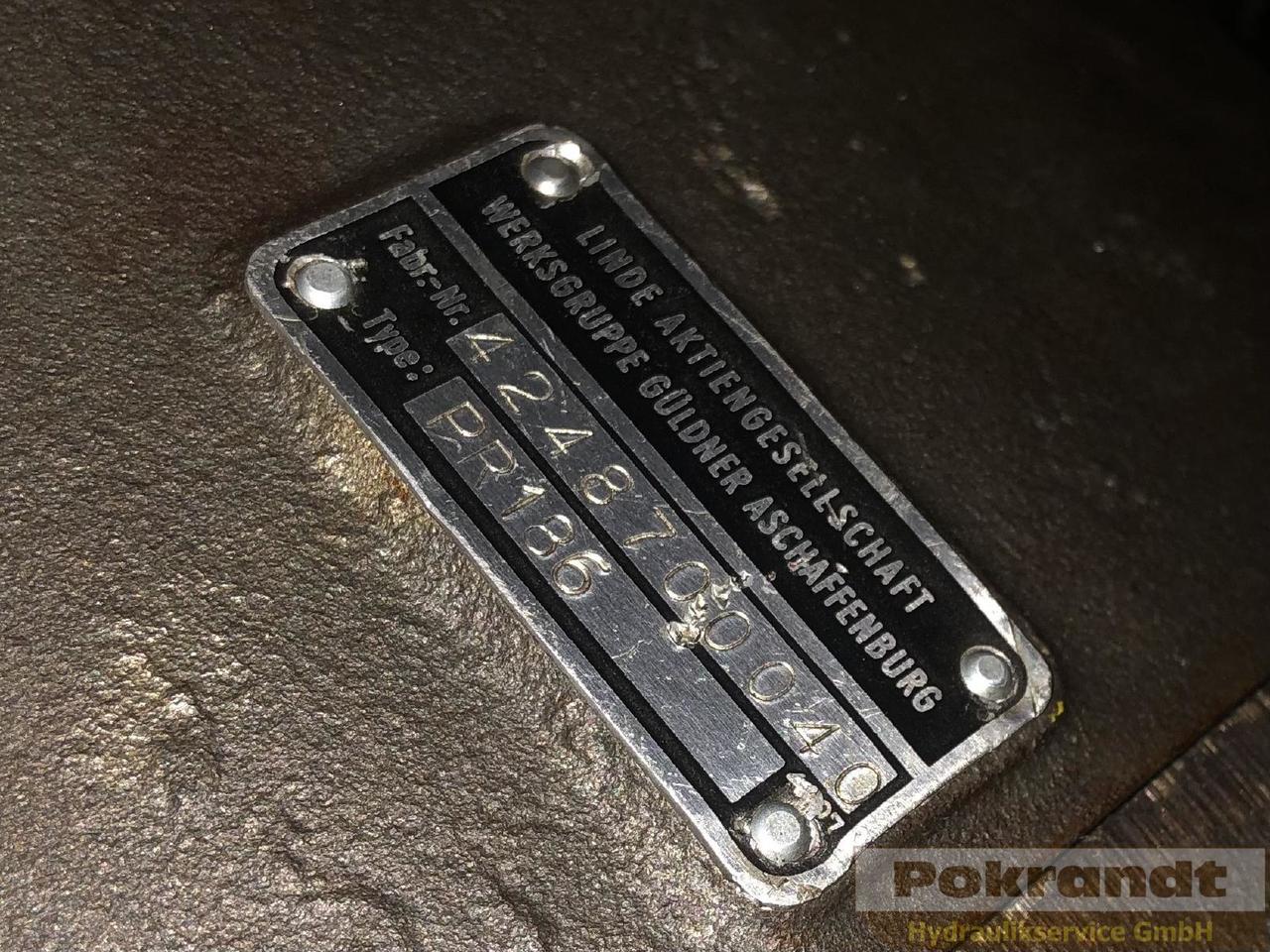 Linde PR 186 - Hydraulic pump: picture 2 Linde PR 186 - Hydraulic pump: picture 2