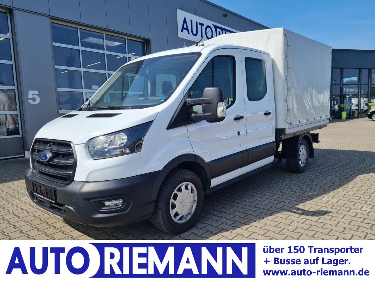 Ford Transit 350 Doka TDci Trend L2 Plane KLIMA TEMPO - Flatbed van, Combi van: picture 1 Ford Transit 350 Doka TDci Trend L2 Plane KLIMA TEMPO - Flatbed van, Combi van: picture 1
