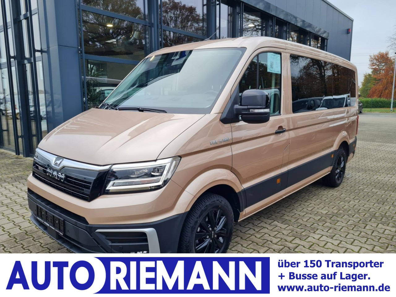 Man TGE 3.180 TDi Kombi 9 Sitze ALU KAMERA LED LEDER Sonderumbau - Minibus, Passenger van: picture 1 Man TGE 3.180 TDi Kombi 9 Sitze ALU KAMERA LED LEDER Sonderumbau - Minibus, Passenger van: picture 1