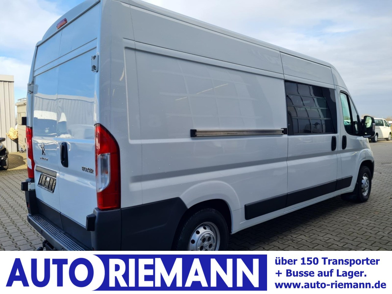 Peugeot Boxer Kasten L3H2 Doka 6-Sitze AHK KLIMA PDC - Small van, Combi van: picture 1 Peugeot Boxer Kasten L3H2 Doka 6-Sitze AHK KLIMA PDC - Small van, Combi van: picture 1