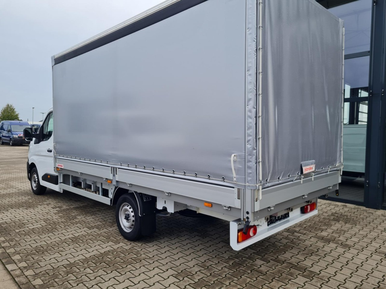 Curtain side van Renault Master Pritsche Schiebe Plane 10 Pal. LUFTFEDERUNG: picture 8