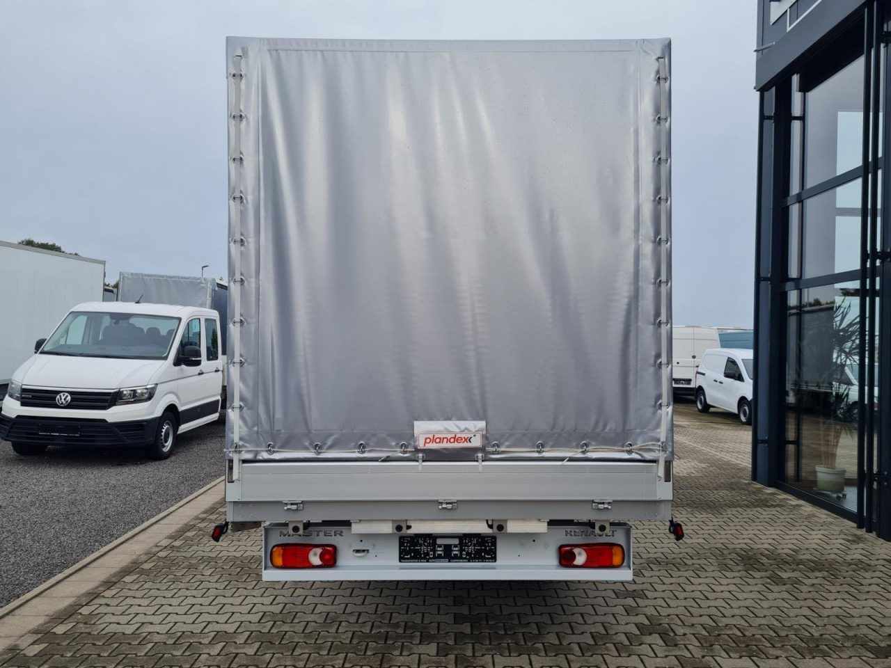 Curtain side van Renault Master Pritsche Schiebe Plane 10 Pal. LUFTFEDERUNG: picture 6