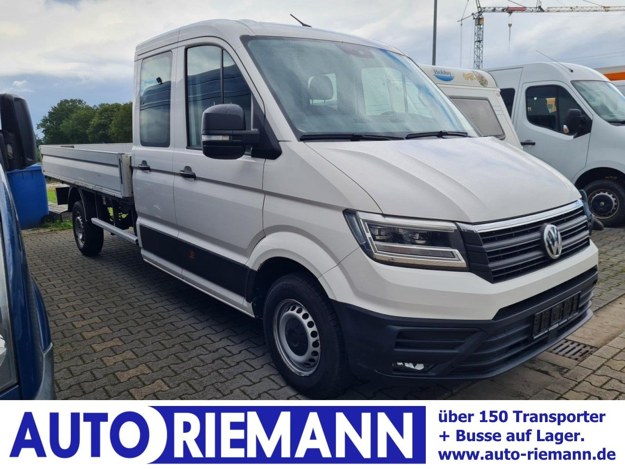 Volkswagen Crafter 35 Doka TDI lang LED KLIMA - Flatbed van, Combi van: picture 1 Volkswagen Crafter 35 Doka TDI lang LED KLIMA - Flatbed van, Combi van: picture 1