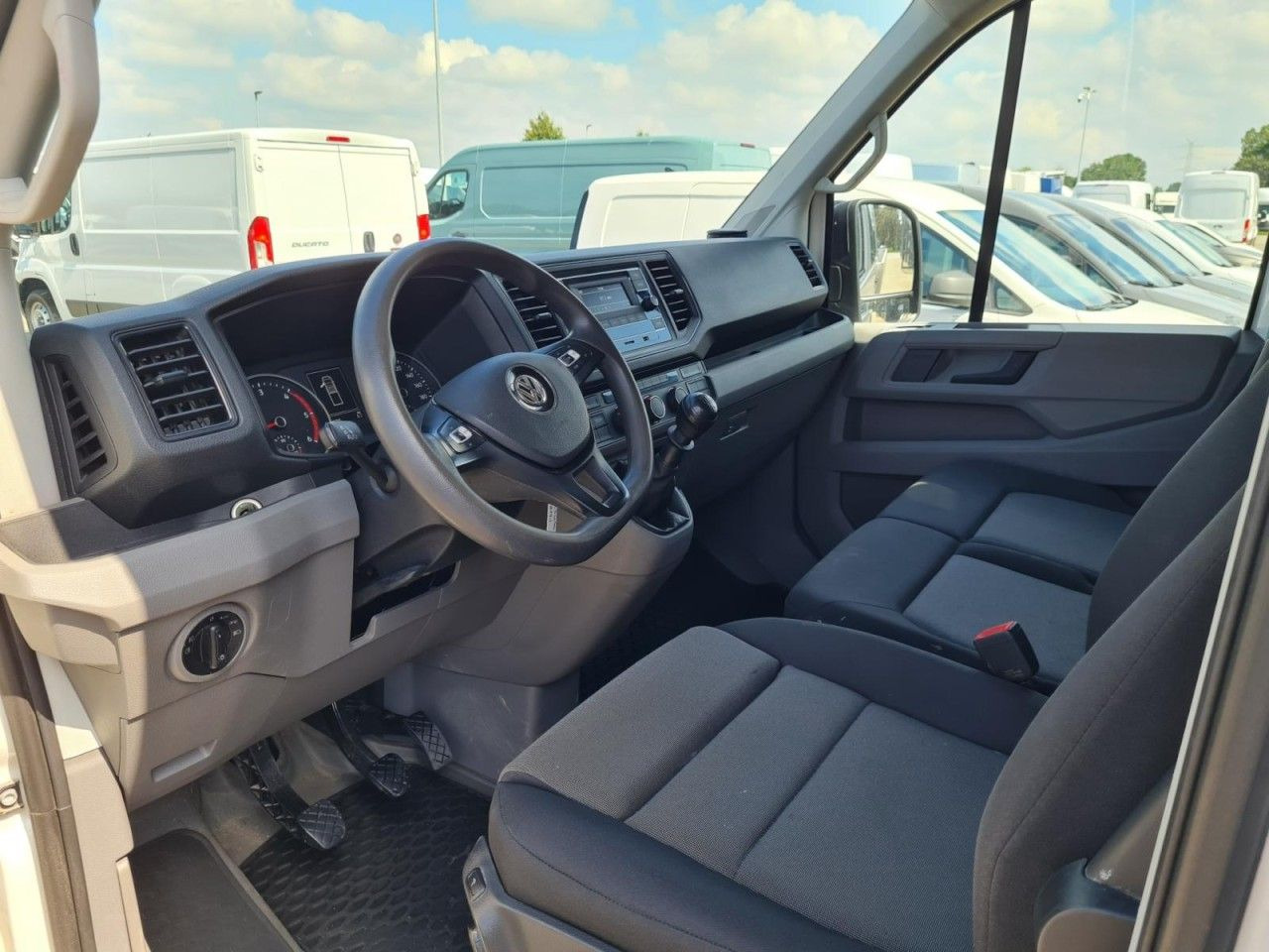Flatbed van, Combi van Volkswagen Crafter 35 Doka TDI lang LED KLIMA: picture 8