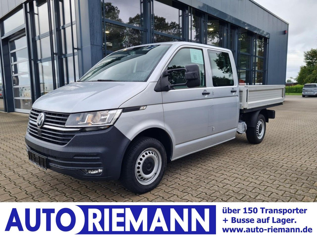 Volkswagen T6.1 Doka Pritsche Plane 6-Sitze Klima Komfort - Curtain side van, Combi van: picture 1 Volkswagen T6.1 Doka Pritsche Plane 6-Sitze Klima Komfort - Curtain side van, Combi van: picture 1