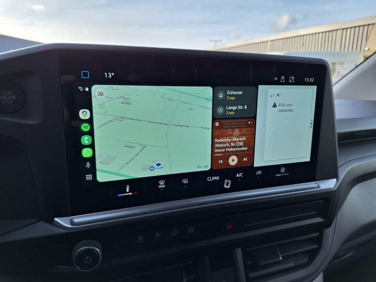 Small van Volkswagen T7 Transporter Kasten Tdi KR Heckklappe PDC KLIMA: picture 13