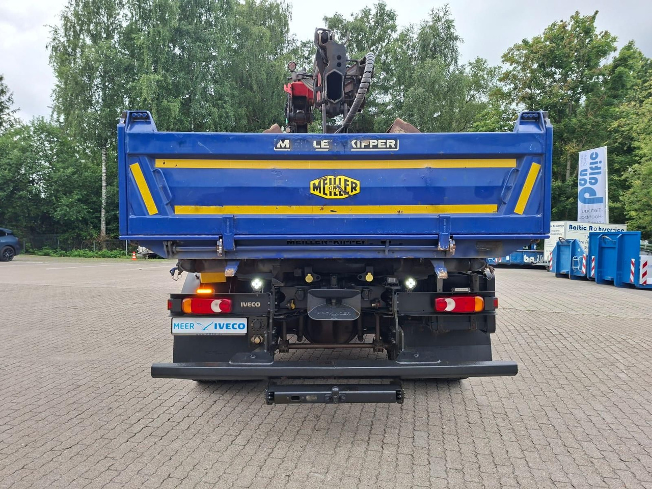 Iveco ML180E32K Meiler 3-Seitenkipper Kran 2x AHK - Tipper, Crane truck: picture 4 Iveco ML180E32K Meiler 3-Seitenkipper Kran 2x AHK - Tipper, Crane truck: picture 4