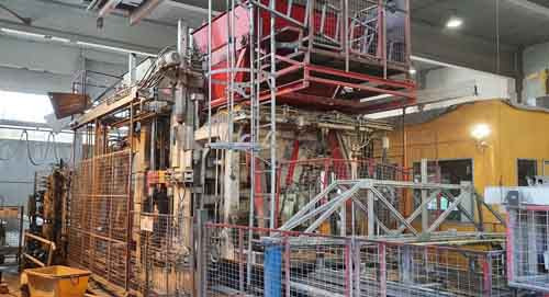 Henke Variant 140/115/50 – Fully automatic block production line / Vollautomatische Steinfertigungsanlage - Concrete equipment: picture 1 Henke Variant 140/115/50 – Fully automatic block production line / Vollautomatische Steinfertigungsanlage - Concrete equipment: picture 1