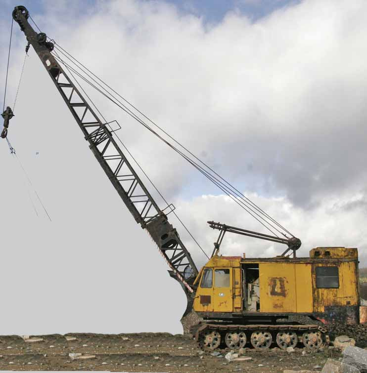 Menck M154 Cable excavator / Seilbagger - Dragline: picture 1 Menck M154 Cable excavator / Seilbagger - Dragline: picture 1