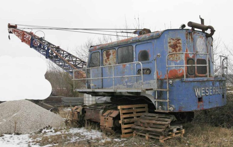 Weserhütte W12 – Dragline excavator / Seilbagger - Dragline: picture 1 Weserhütte W12 – Dragline excavator / Seilbagger - Dragline: picture 1