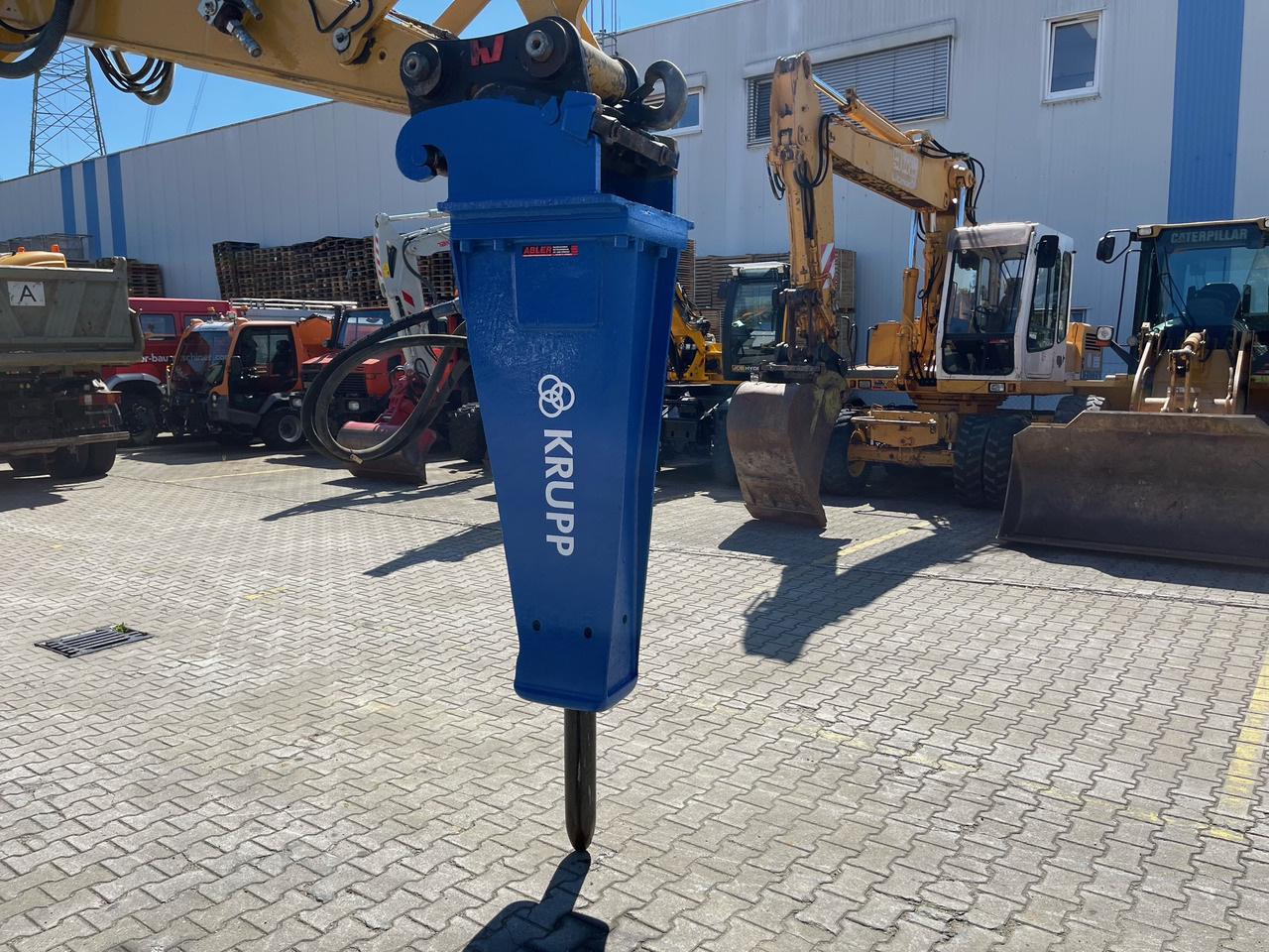 Krupp HM720V Baggerhammer 15-25t - Hydraulic hammer for Construction machinery: picture 4 Krupp HM720V Baggerhammer 15-25t - Hydraulic hammer for Construction machinery: picture 4