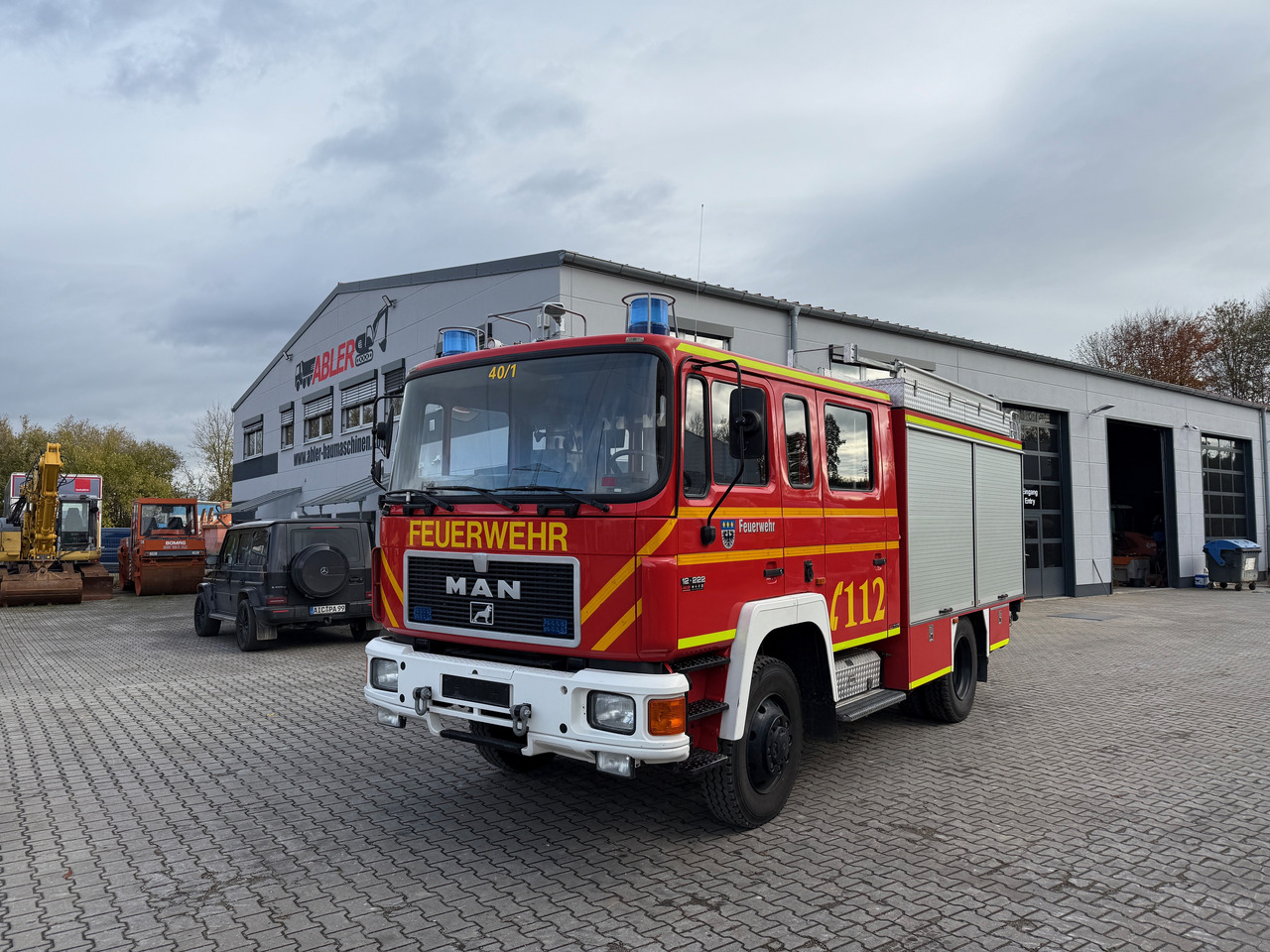 MAN 12.222 LF16 Feuerwehr-LKW - Fire truck: picture 2 MAN 12.222 LF16 Feuerwehr-LKW - Fire truck: picture 2