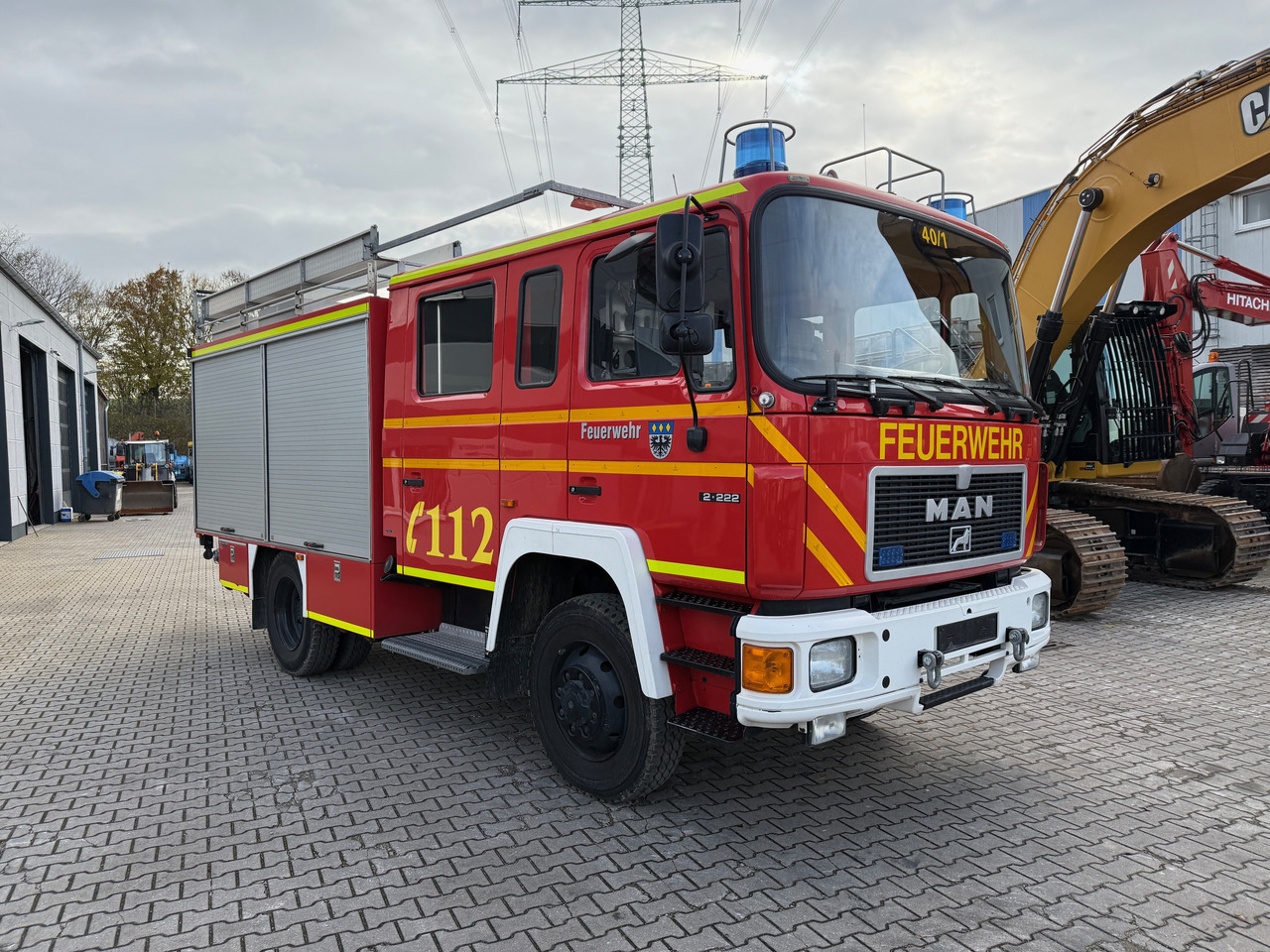 MAN 12.222 LF16 Feuerwehr-LKW - Fire truck: picture 3 MAN 12.222 LF16 Feuerwehr-LKW - Fire truck: picture 3