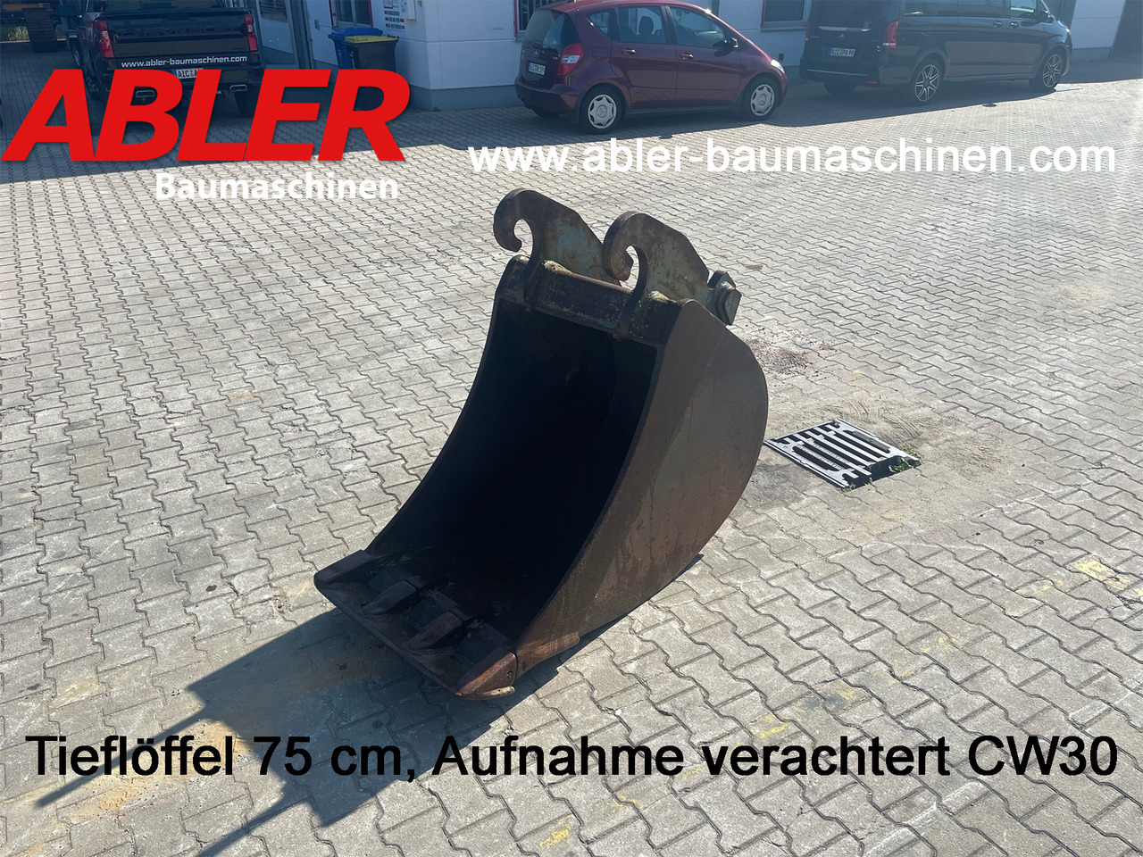 Tieflöffel 75 cm - Excavator bucket for Construction machinery: picture 1 Tieflöffel 75 cm - Excavator bucket for Construction machinery: picture 1