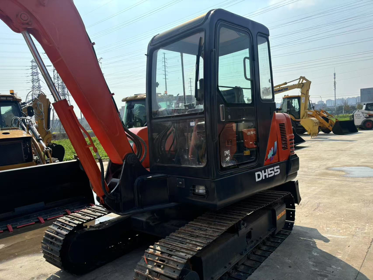 Doosan DH55 - Mini excavator: picture 3 Doosan DH55 - Mini excavator: picture 3