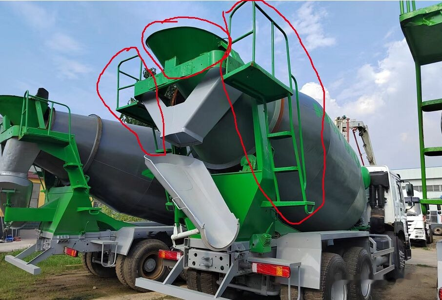 Howo ZLJ5253GJB1 - Concrete mixer truck: picture 4 Howo ZLJ5253GJB1 - Concrete mixer truck: picture 4