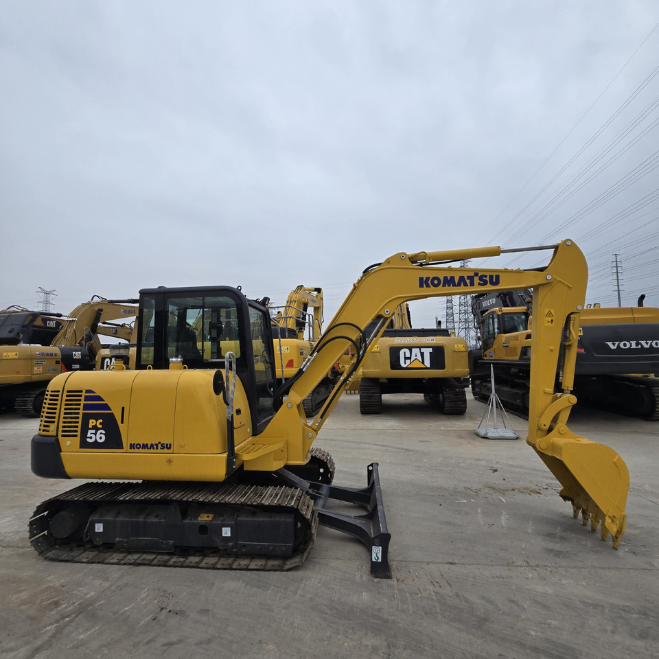 KOMATSU PC56 - Mini excavator: picture 3 KOMATSU PC56 - Mini excavator: picture 3