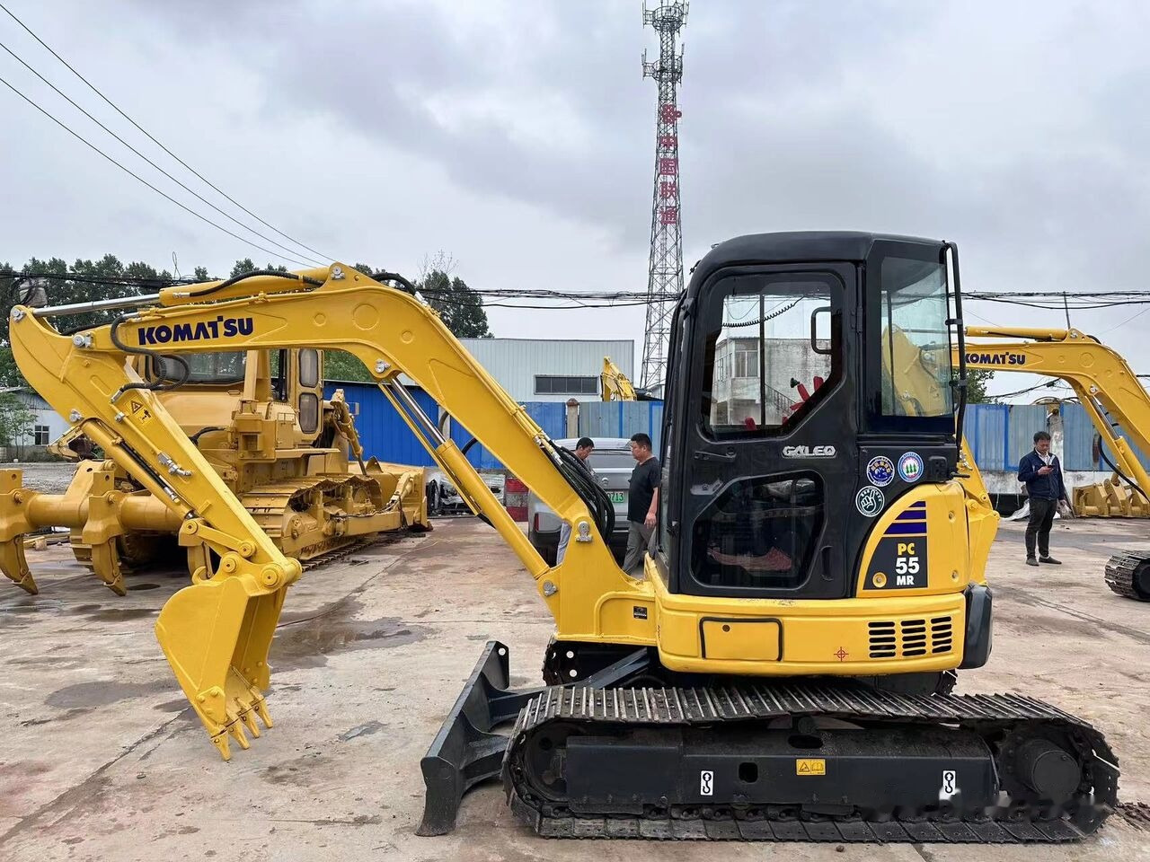 Komatsu PC55MR - Mini excavator: picture 1 Komatsu PC55MR - Mini excavator: picture 1