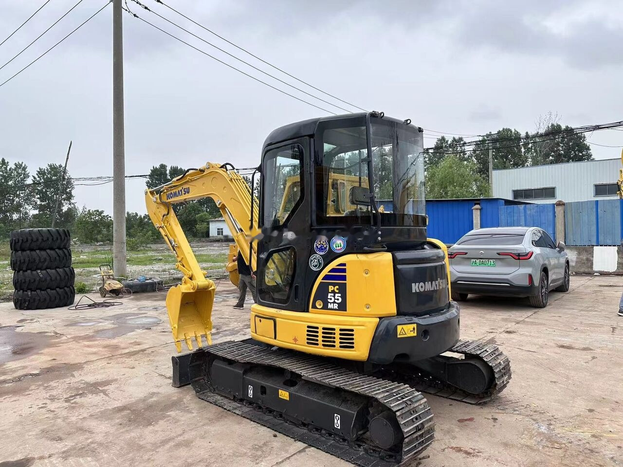 Komatsu PC55MR - Mini excavator: picture 4 Komatsu PC55MR - Mini excavator: picture 4