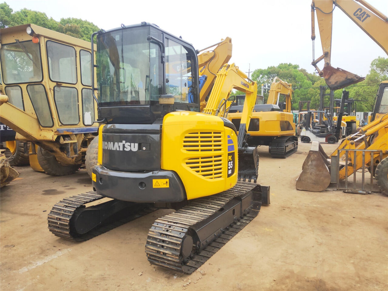 Komatsu PC55MR - Mini excavator: picture 2 Komatsu PC55MR - Mini excavator: picture 2