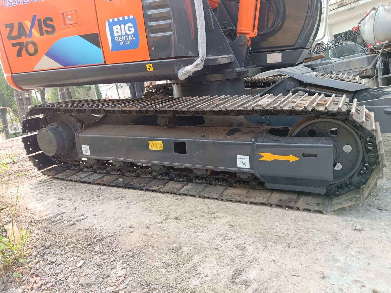 HITACHI ZX70 - Mini excavator: picture 3 HITACHI ZX70 - Mini excavator: picture 3