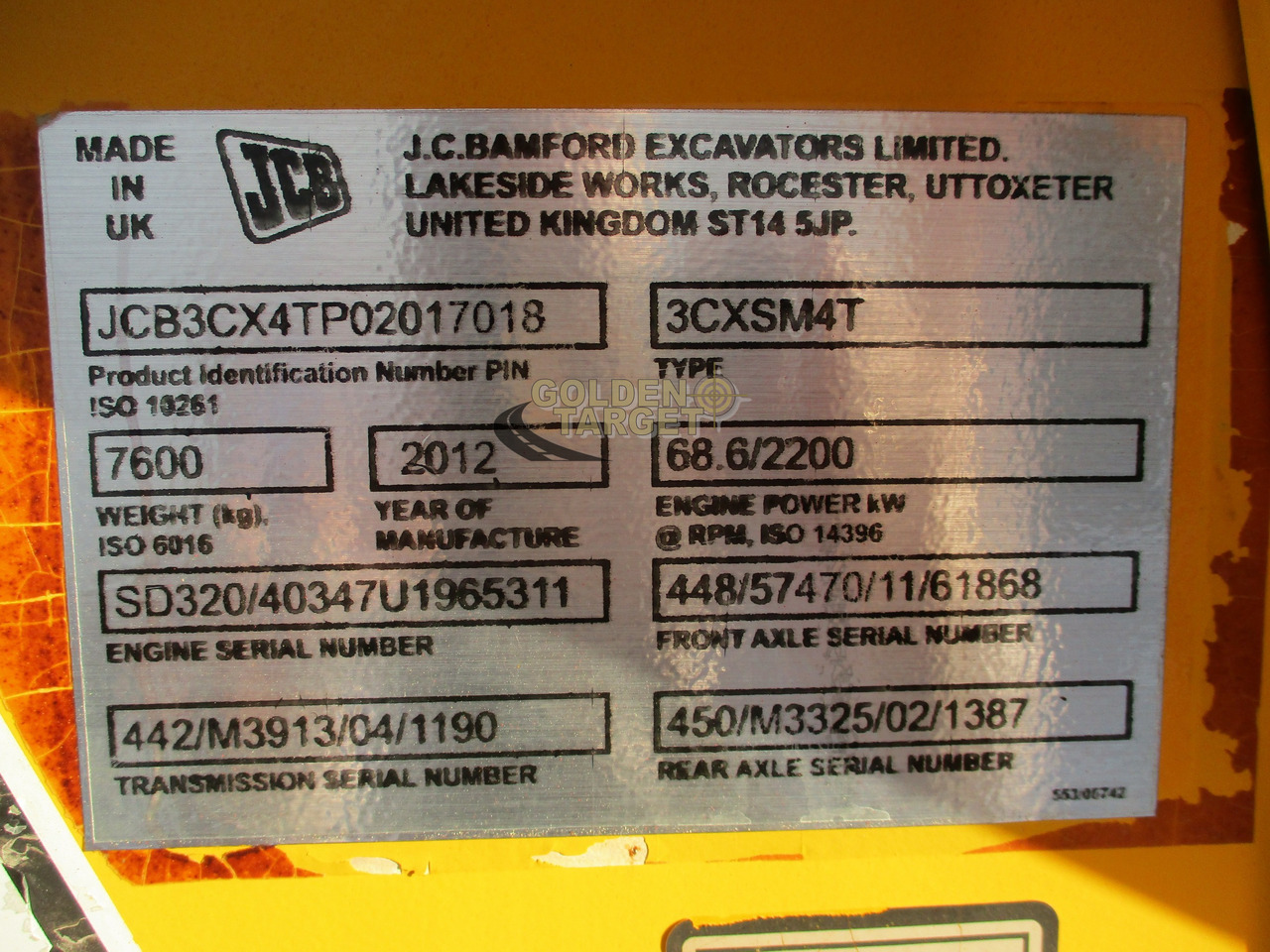 Backhoe loader JCB 3CX: picture 20