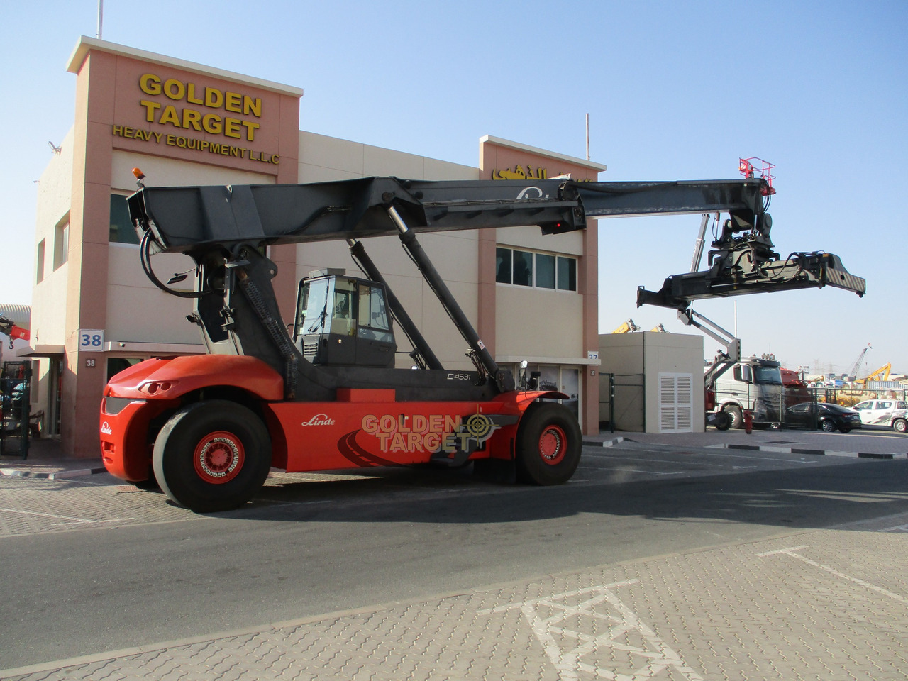 LINDE C4531TL Reach Stacker on lease LINDE C4531TL Reach Stacker: picture 9