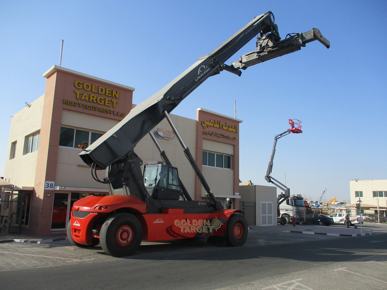 LINDE C4531TL Reach Stacker on lease LINDE C4531TL Reach Stacker: picture 8