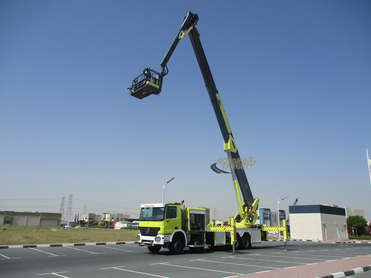 Mercedes ACTROS 4140 8x4 METZ P56 Fire Truck on lease Mercedes ACTROS 4140 8x4 METZ P56 Fire Truck: picture 11