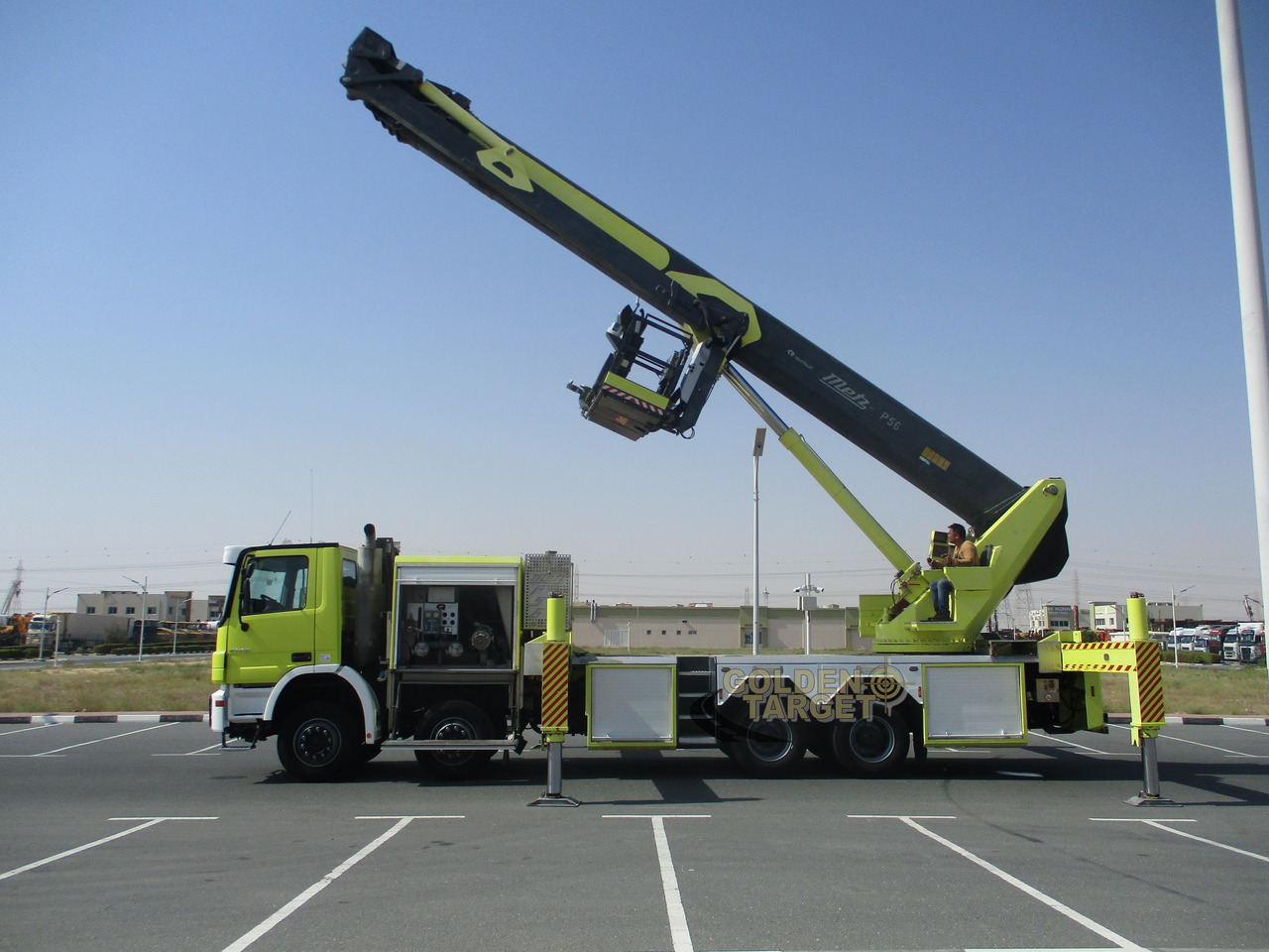Mercedes ACTROS 4140 8x4 METZ P56 Fire Truck on lease Mercedes ACTROS 4140 8x4 METZ P56 Fire Truck: picture 8