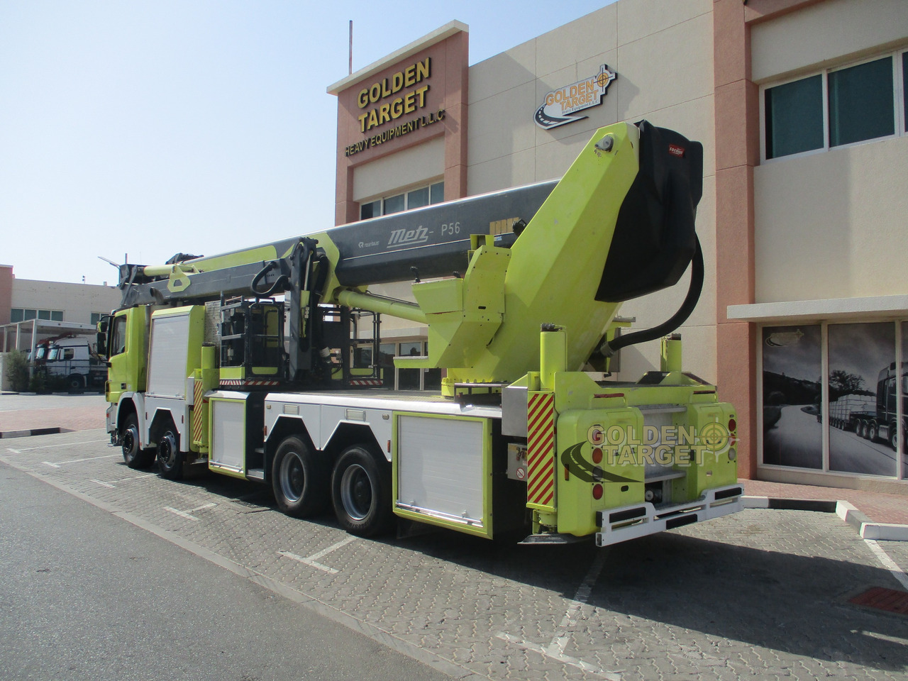 Mercedes ACTROS 4140 8x4 METZ P56 Fire Truck on lease Mercedes ACTROS 4140 8x4 METZ P56 Fire Truck: picture 6